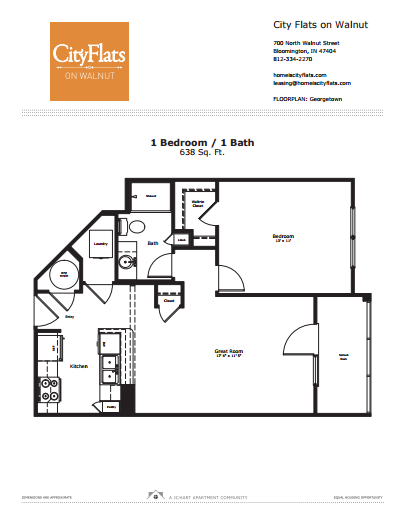 Georgetown floor plan